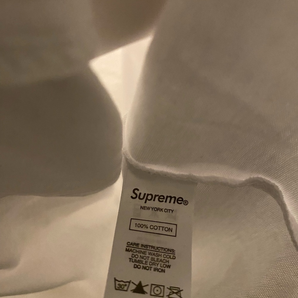 Supreme NBA Youngboy White Photo Print Tee size XL brand new - Picture 4 of 4